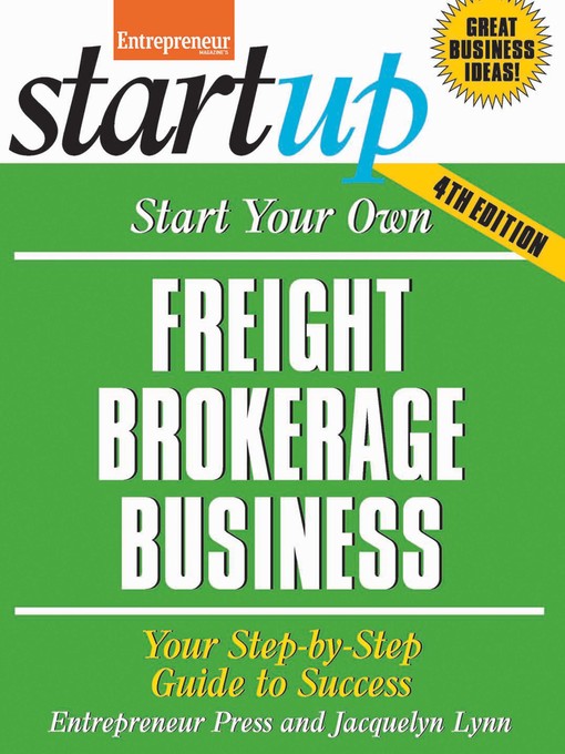 Title details for Start Your Own Freight Brokerage Business by Jacquelyn Lynn - Available